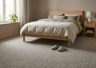 Tunis Natur 15 Heltäckningsmatta i ull