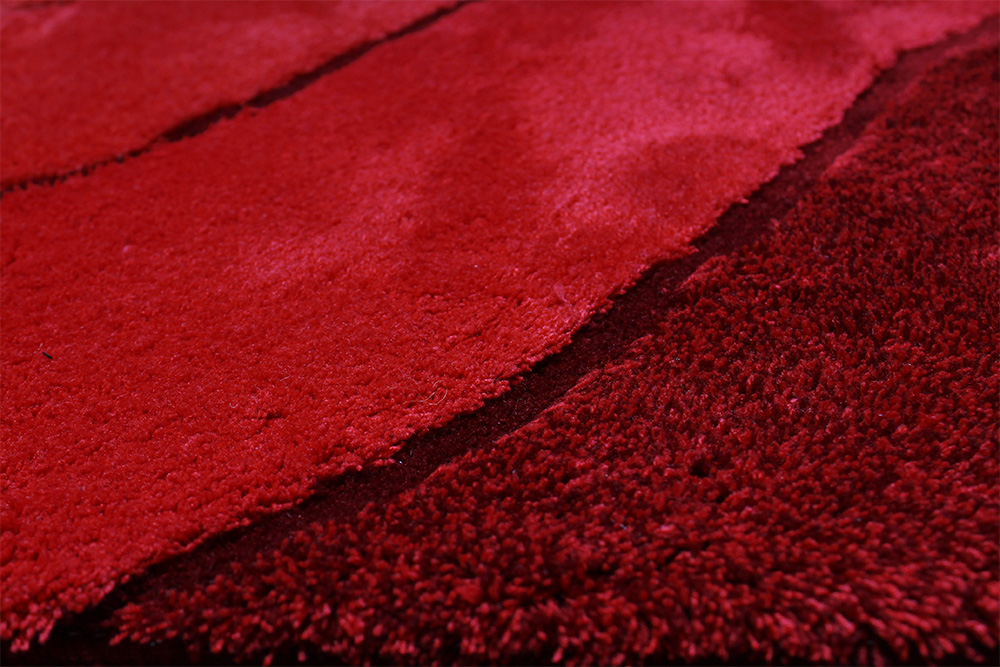 Wave Röd Badrumsmatta - Bild 2