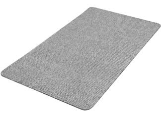 Strong Ljusgrå Maskinvävd Halkfri matta