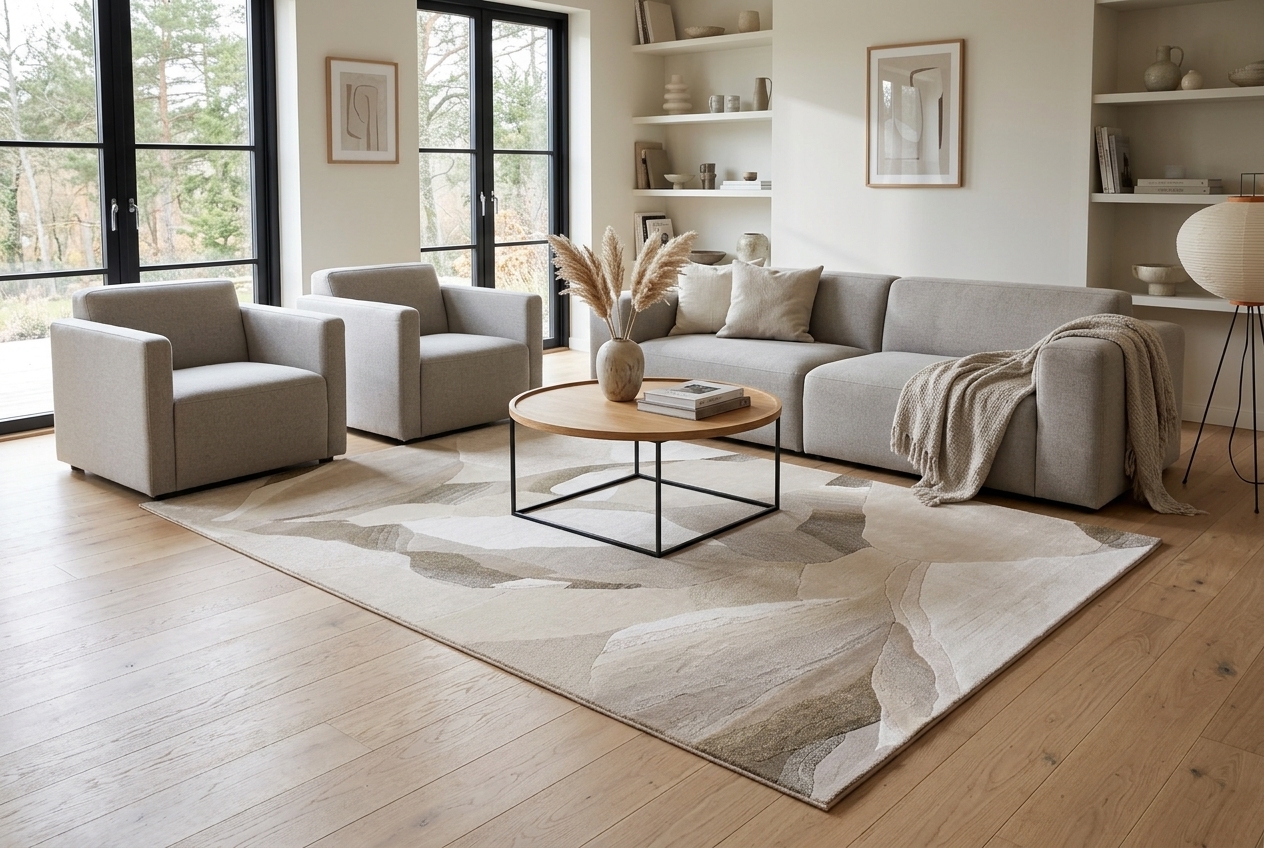 Tierra Beige Wiltonmatta - Bild 3